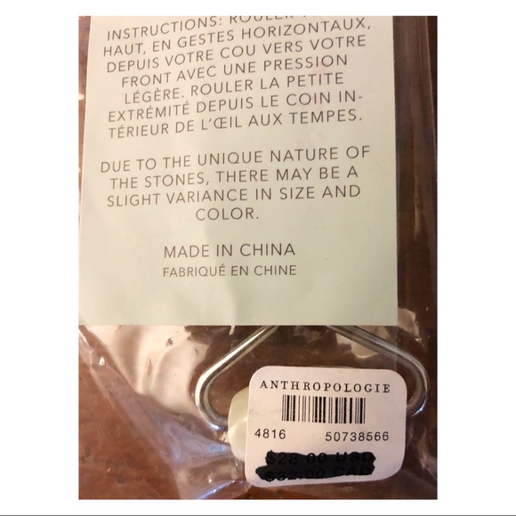 Anthropology Well Done Crystal Jade Facial Roller NWT - Picture 6 of 6